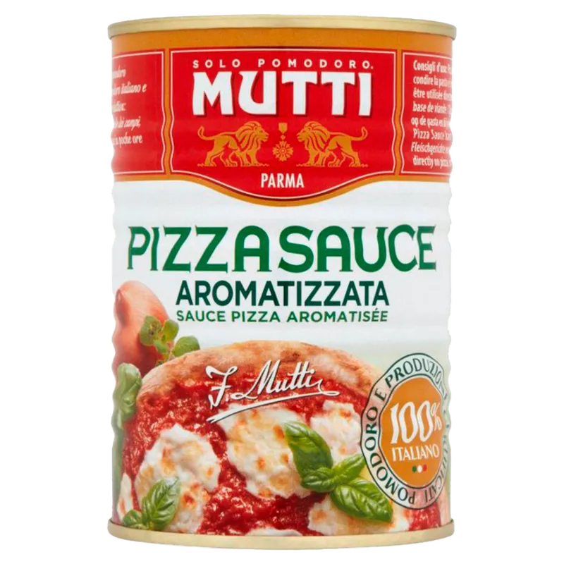 Pizza Sauce Aromatizzata Mutti 3x4,10kg, producto de Spiga Impex