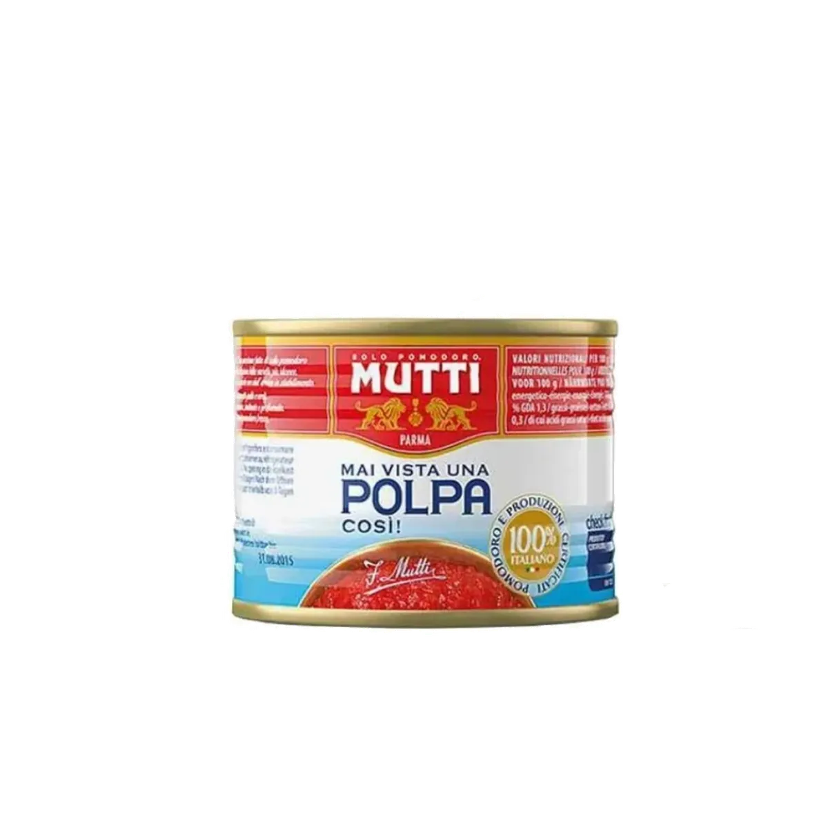 Polpa Tomate Mutti 12x(2x210gr), producto de Spiga Impex