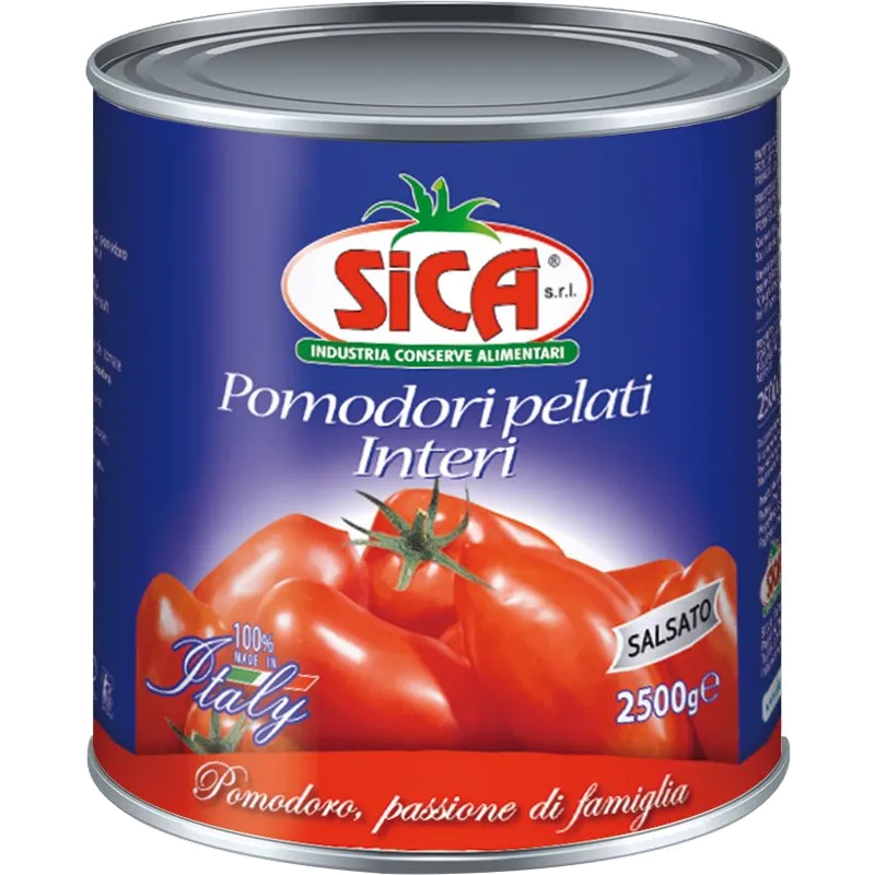 Pomodori Pelati SICA Termo 6x2,5kg, producto de Spiga Impex