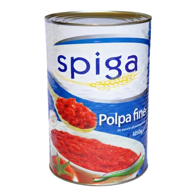Pomodori Polpa Fine SPIGA Termo 3x4,05kg, producto de Spiga Impex
