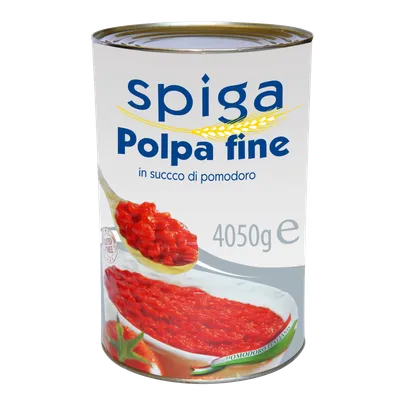 Pomodori Polpa Fine SPIGA Termo 3x4,05kg, producto de Spiga Impex