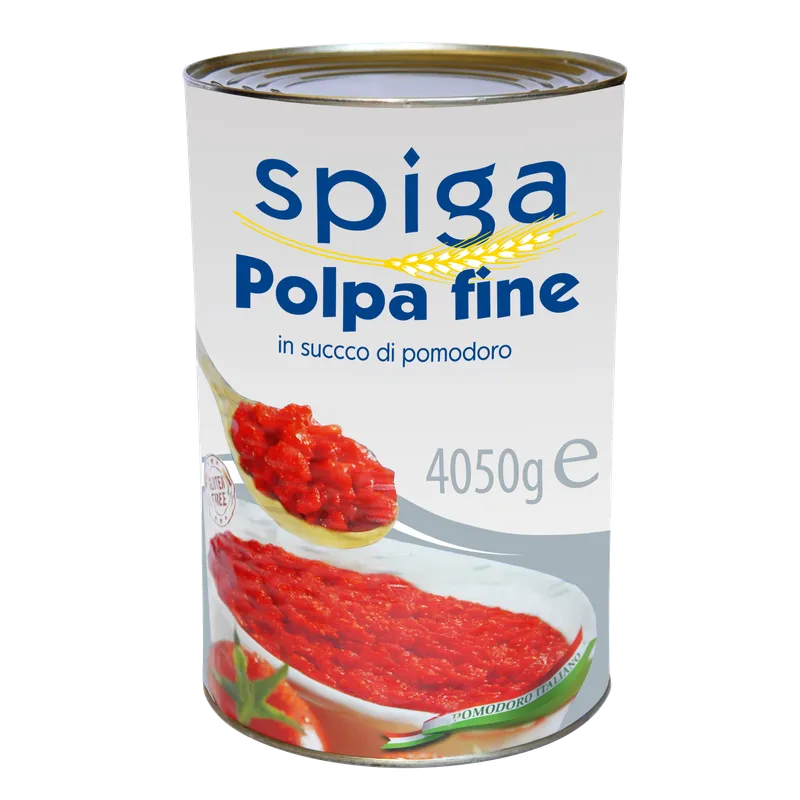 Pomodori Polpa Fine SPIGA Termo 3x4,05kg, producto de Spiga Impex