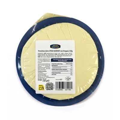 Provolone dolce SPIGA Gourmet porciones oregano 10x150g, producto de Spiga Impex