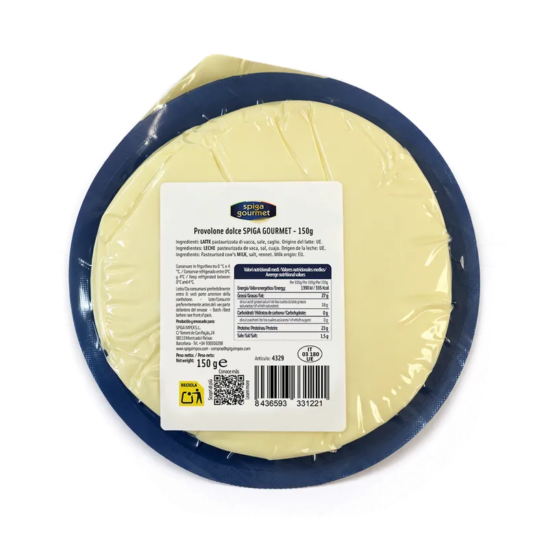 Provolone dolce SPIGA porciones 10x150g, otra vista