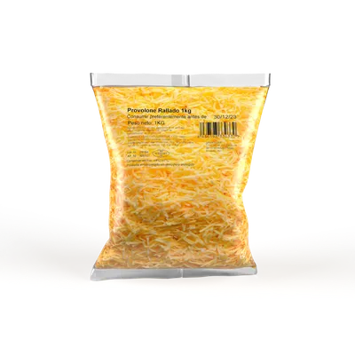 Provolone rallado 6x1kg, producto de Spiga Impex