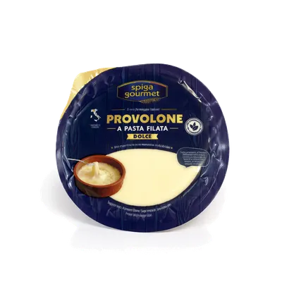 Provolone dolce SPIGA GOURMET porciones 8x180g, producto de Spiga Impex