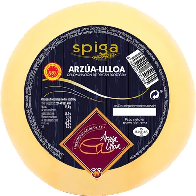 Queso Arzua-Ulloa Spiga D.O.P 6x950g, producto de Spiga Impex