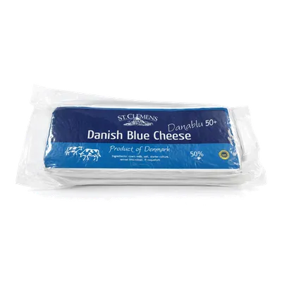 Queso Azúl barra plana 2x2kg 50% M.G./E.S., producto de Spiga Impex