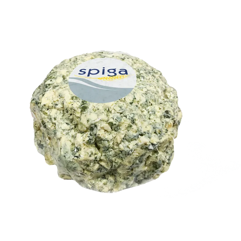 Queso Azúl desmenuzado 2x2,5kg (50% MG/ES), producto de Spiga Impex