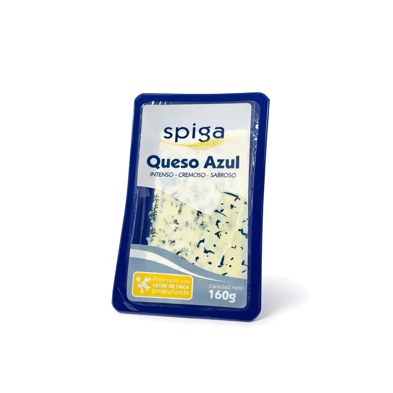 Queso Azul SPIGA 8x160g, producto de Spiga Impex