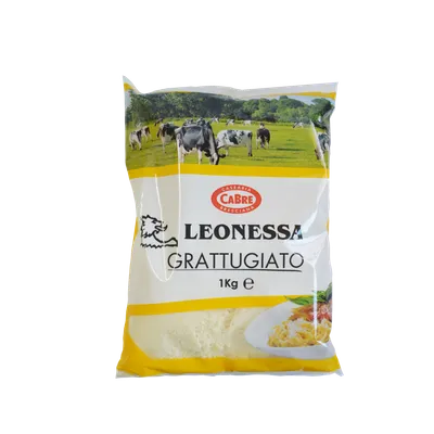 Grattugiato Leonessa fresco (busta) 10x1kg, producto de Spiga Impex