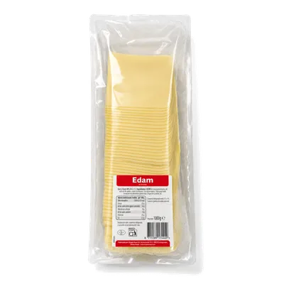 Queso Edam Lonchas 6x1kg, producto de Spiga Impex