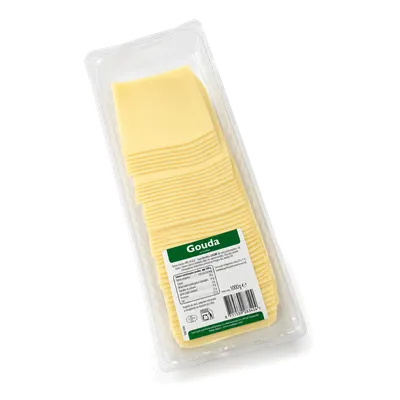 Queso Gouda Lonchas 6x1kg, otra vista