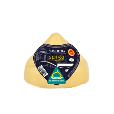 Queso Tetilla Gallega D.O.P Spiga 6x900g, producto de Spiga Impex