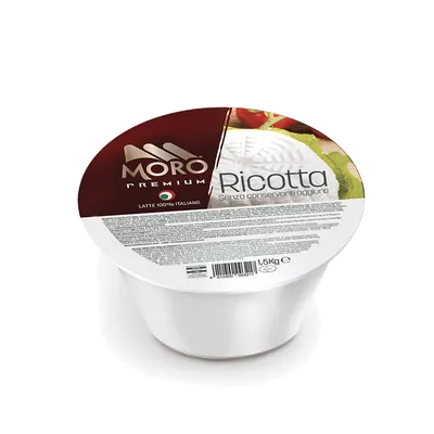 Ricotta vaschetta Moro 2x1,5kg, producto de Spiga Impex