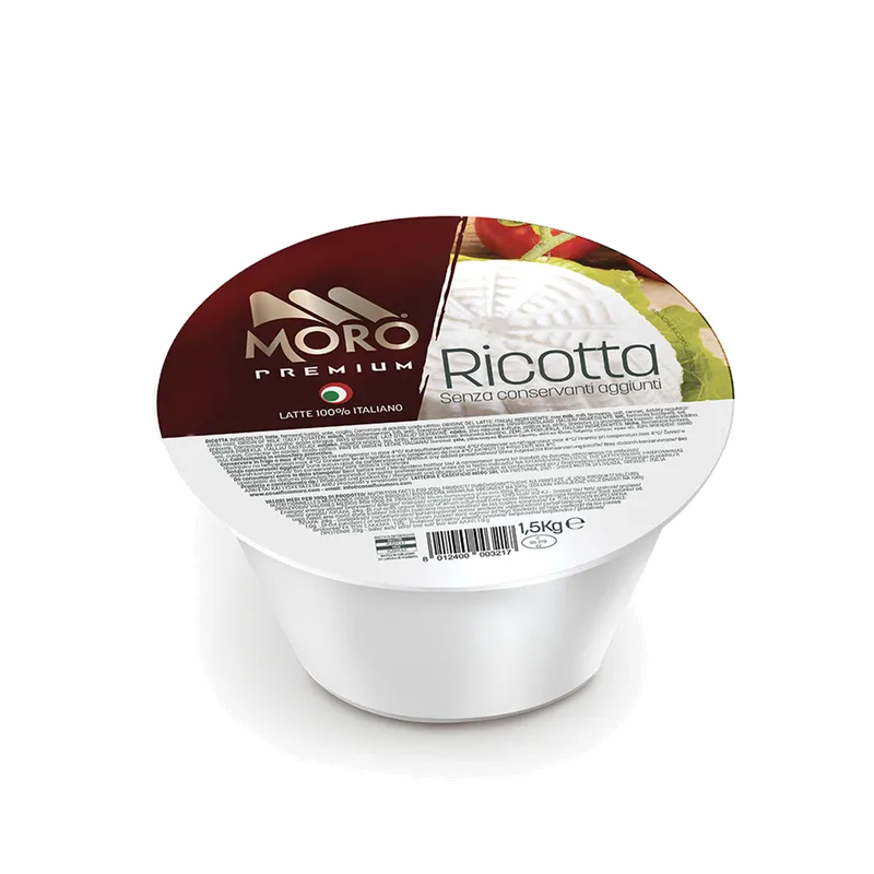 Ricotta vaschetta Moro 2x1,5kg, producto de Spiga Impex