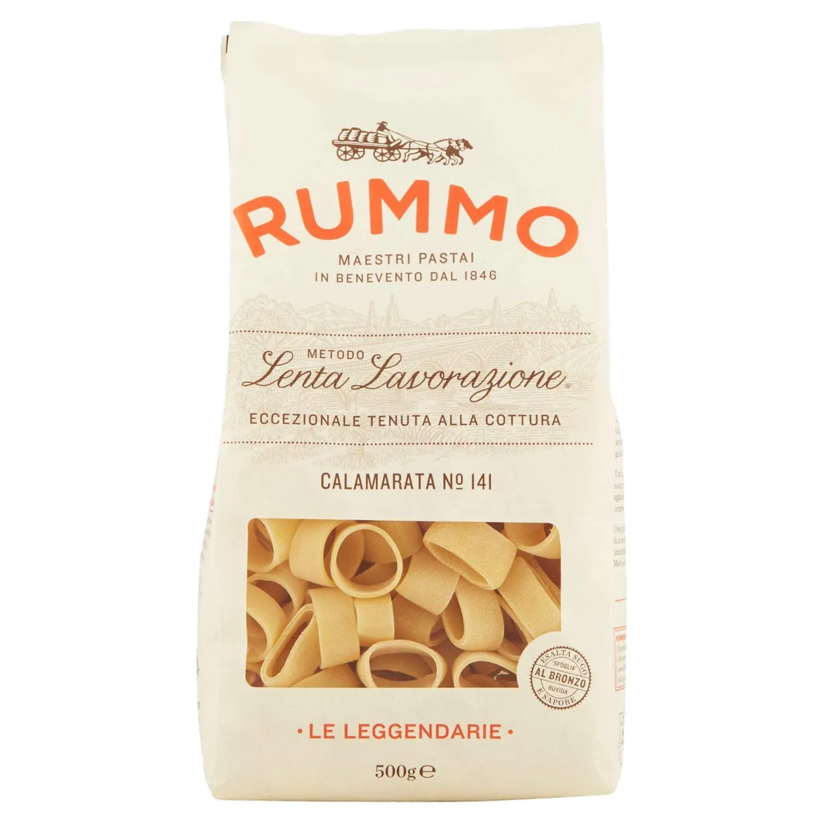 Rummo Calamarata Nº 141 12x500 gr, producto de Spiga Impex