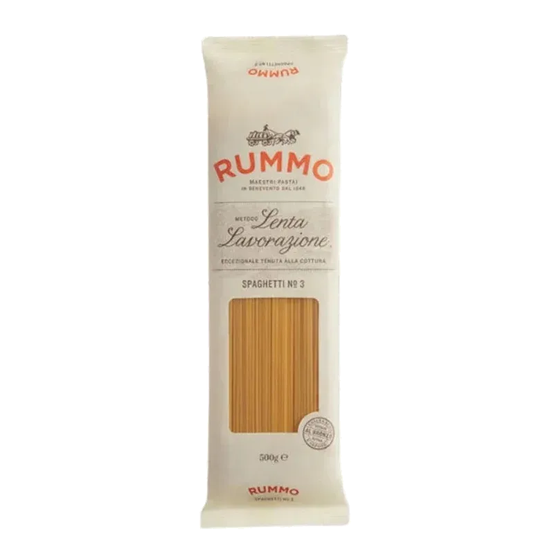 Spaghetti nº3 Rummo 24x500gr, producto de Spiga Impex