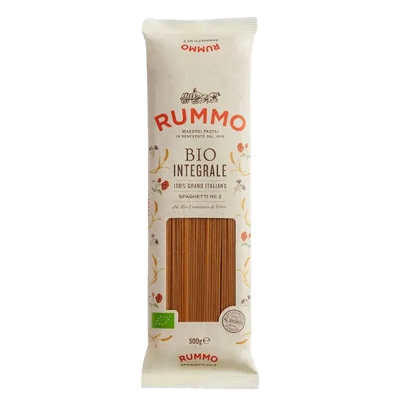 Spaguetti BIO Integrali Rummo Nº3 24x500gr, producto de Spiga Impex