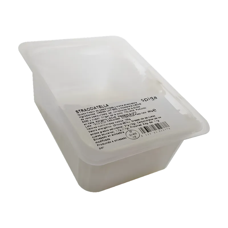 Stracciatella vaschetta SPIGA 8x250g, producto de Spiga Impex