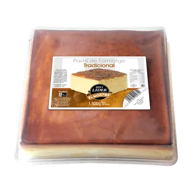 Tarta queso ligera 2x1,5 kg, producto de Spiga Impex