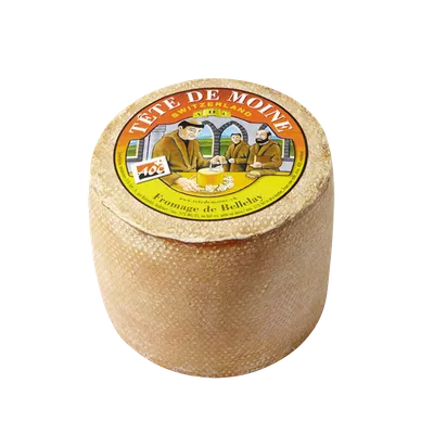 Tete de Moine AOC Leche cruda 4x0,8 kg, producto de Spiga Impex